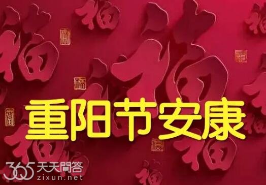 重阳节安康还是重阳节快乐