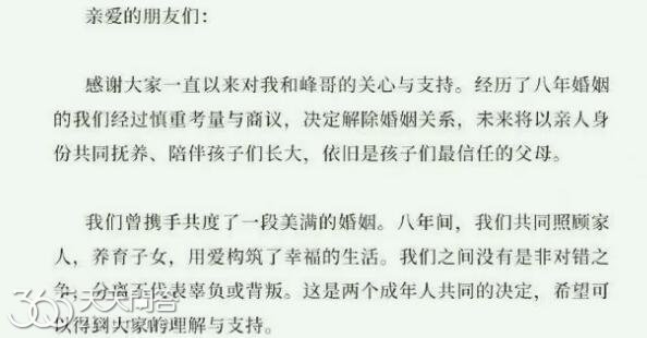 汪峰章子怡离婚原因是什么