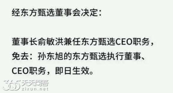 东方甄选孙东旭为什么道歉