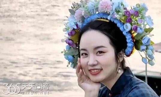 簪花为什么不能簪白蓝