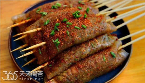烤苕皮是哪的小吃